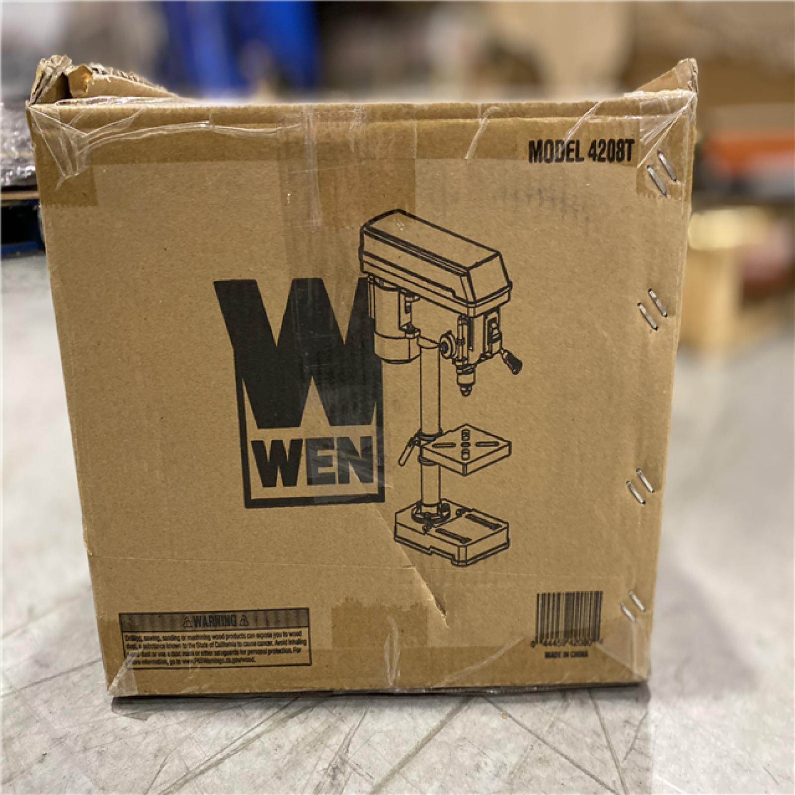 NEW! - WEN 2.3-Amp 8 in. 5-Speed Cast Iron Benchtop Drill Press with 1/2 in. Chuck Capacity