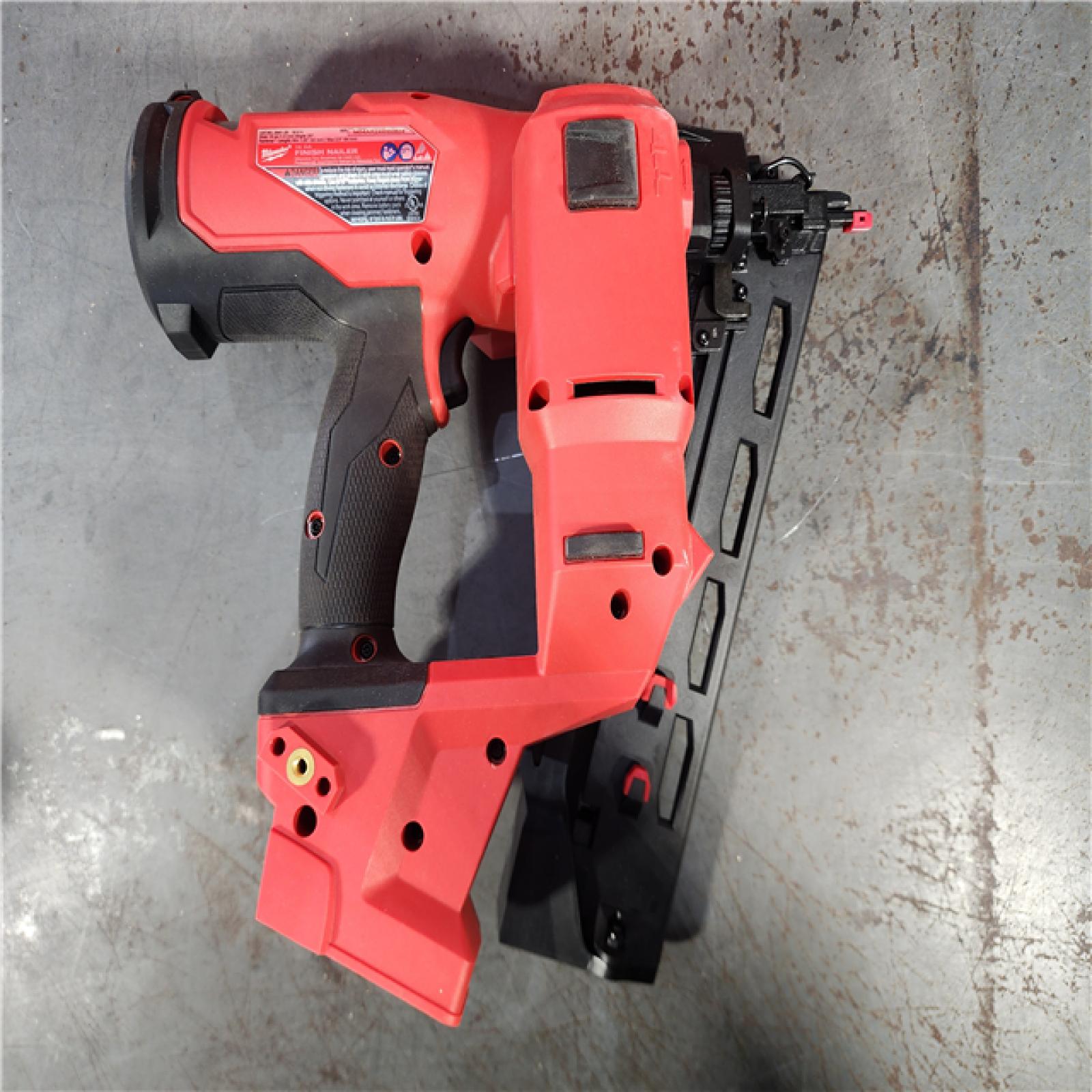 HOUSTON LOCATION - AS-IS Milwaukee 2841-20 18V Cordless Gen II 16 Gauge Angled Finish Nailer (Tool Only)