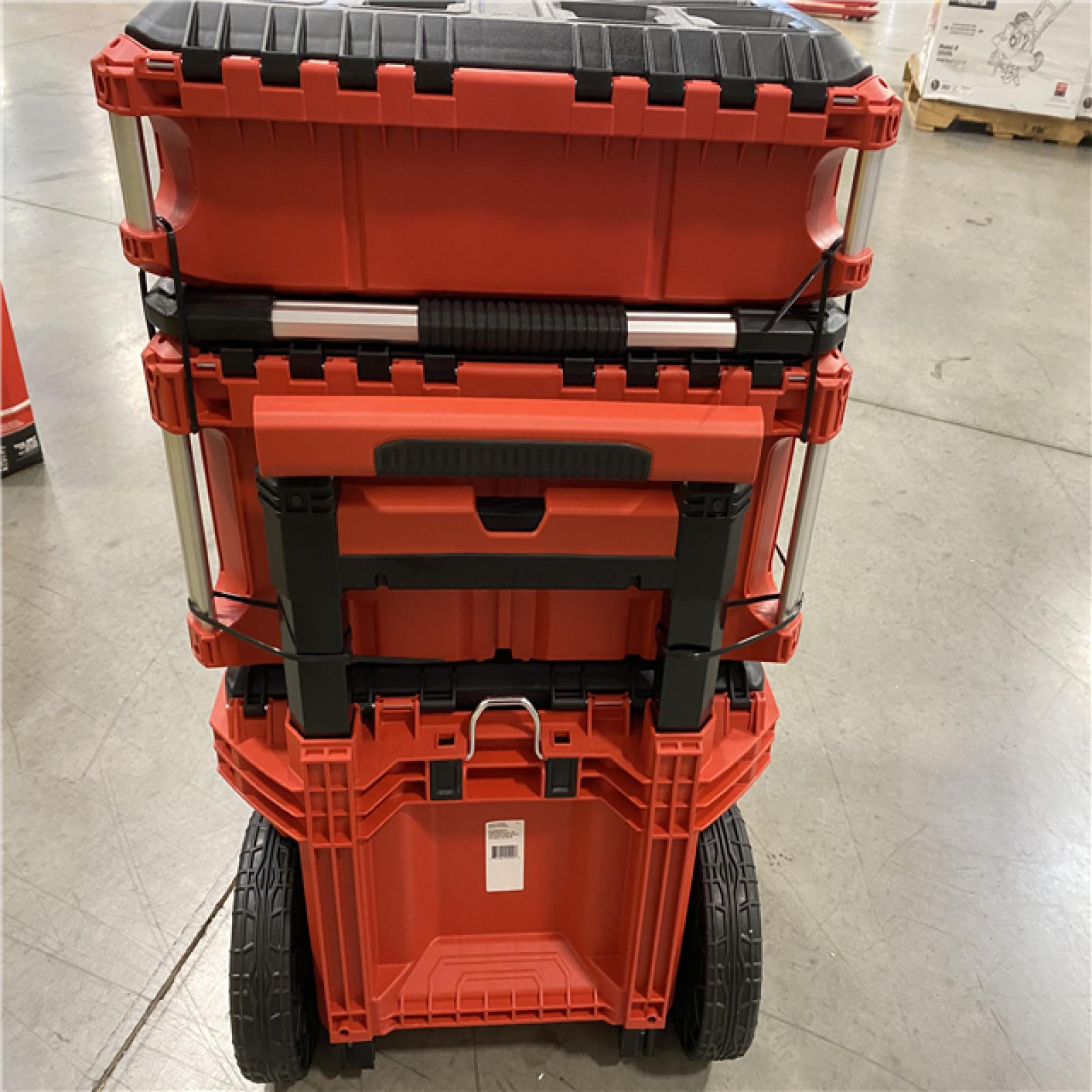 NEW! Milwaukee  Rolling Modular Stackable Tool Box - Red