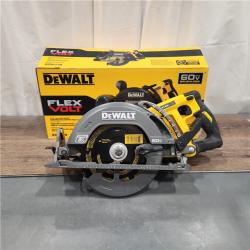 AS IS DEWALT FLEXVOLT 60V MAX Cordless Brushless 7-1/4 in. Wormdrive Style Circular Saw (Tool Only)