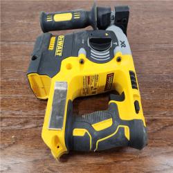 AS-IS DEWALT 20V MAX XR Brushless Cordless 1 in. SDS Plus L-Shape Rotary Hammer (Tool-Only)