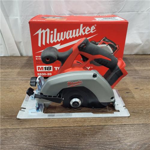 AS-IS Milwaukee 2630-20 M18 Cordless 6-1/2 Circular Saw Bare Tool Only - All