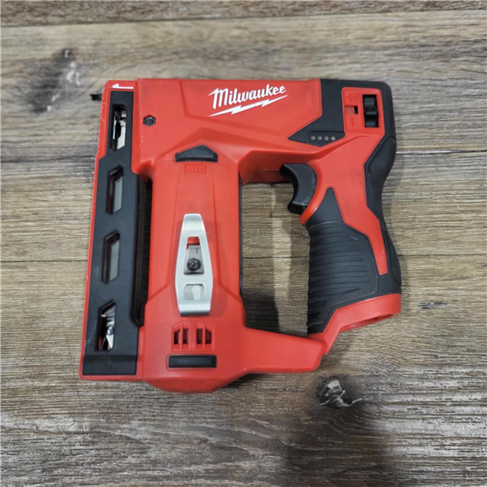 AS-IS Milwaukee Tool M12 3/8  Crown Stapler (Tool Only)