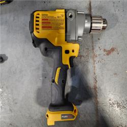 HOUSTON LOCATION - AS-IS DEWALT FLEXVOLT 60V MAX Cordless Brushless 1/2 in. Concrete Mud Mixer/Drill with E-Clutch and (1) FLEXVOLT 6.0Ah Battery