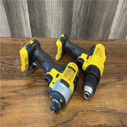 AS-IS DEWALT 20V MAX Lithium-Ion Brushed Cordless Drill/Impact (2-Tool) Combo Kit