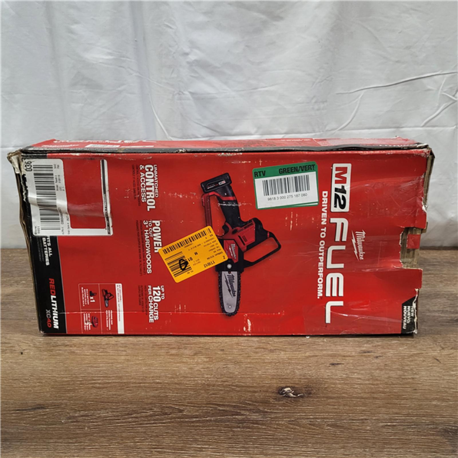 AS-IS Milwaukee-2527-21 M12 FUEL HATCHET 6in. Pruning Saw Kit