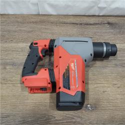 AS-IS Milwaukee 2915-20 M18 FUEL 18-Volt Lithium-Ion Brushless Cordless SDS-Plus 1-1/8 in. Rotary Hammer Drill (Tool-Only)