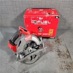 HOUSTON LOCATION - AS-IS Milwaukee M18 FUEL 18V Lithium-Ion Brushless Cordless 7-1/4 in. Circular Saw (Tool-Only)