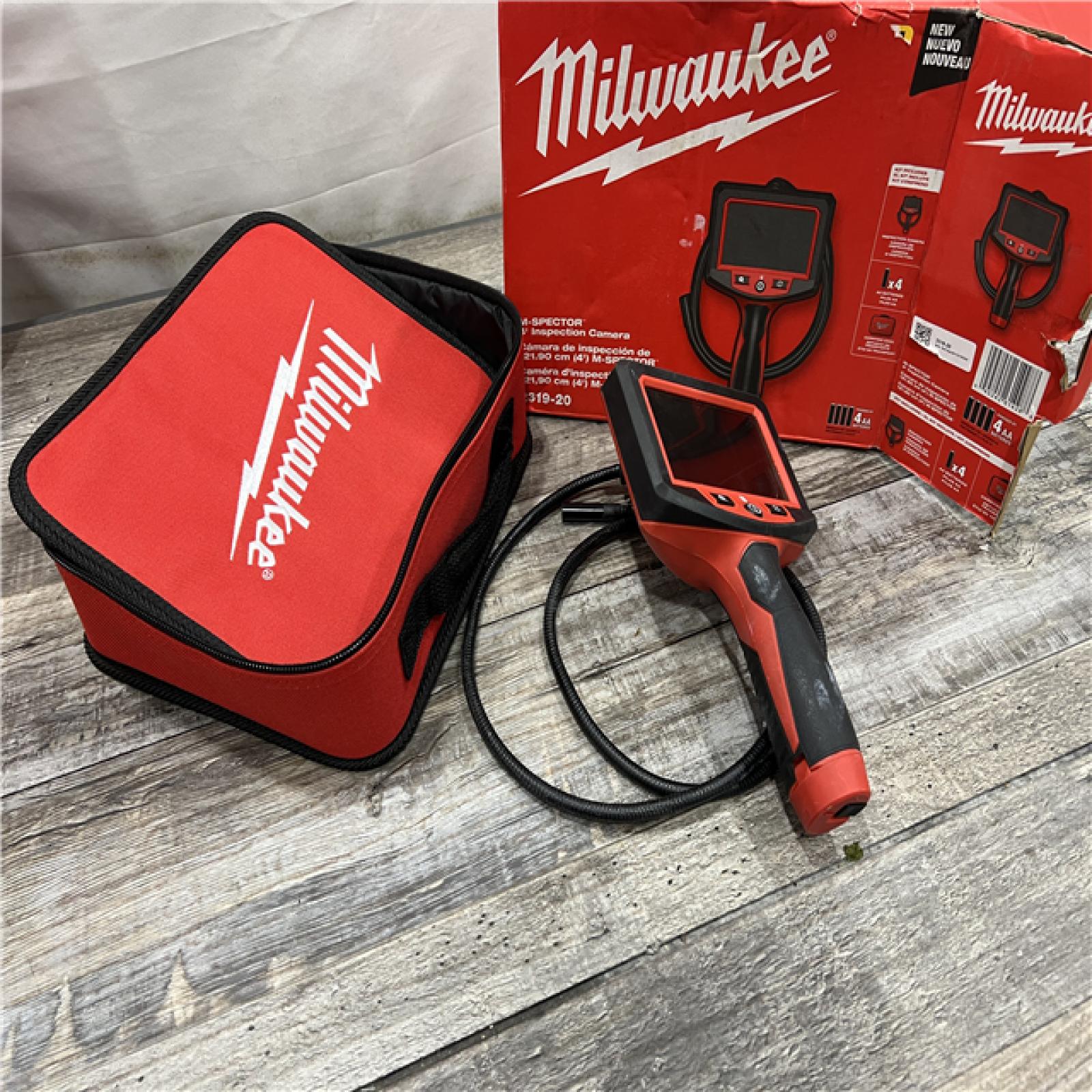 AS-IS MILWAUKEE M- Spector 4 Ft. Inspection Camera Scope