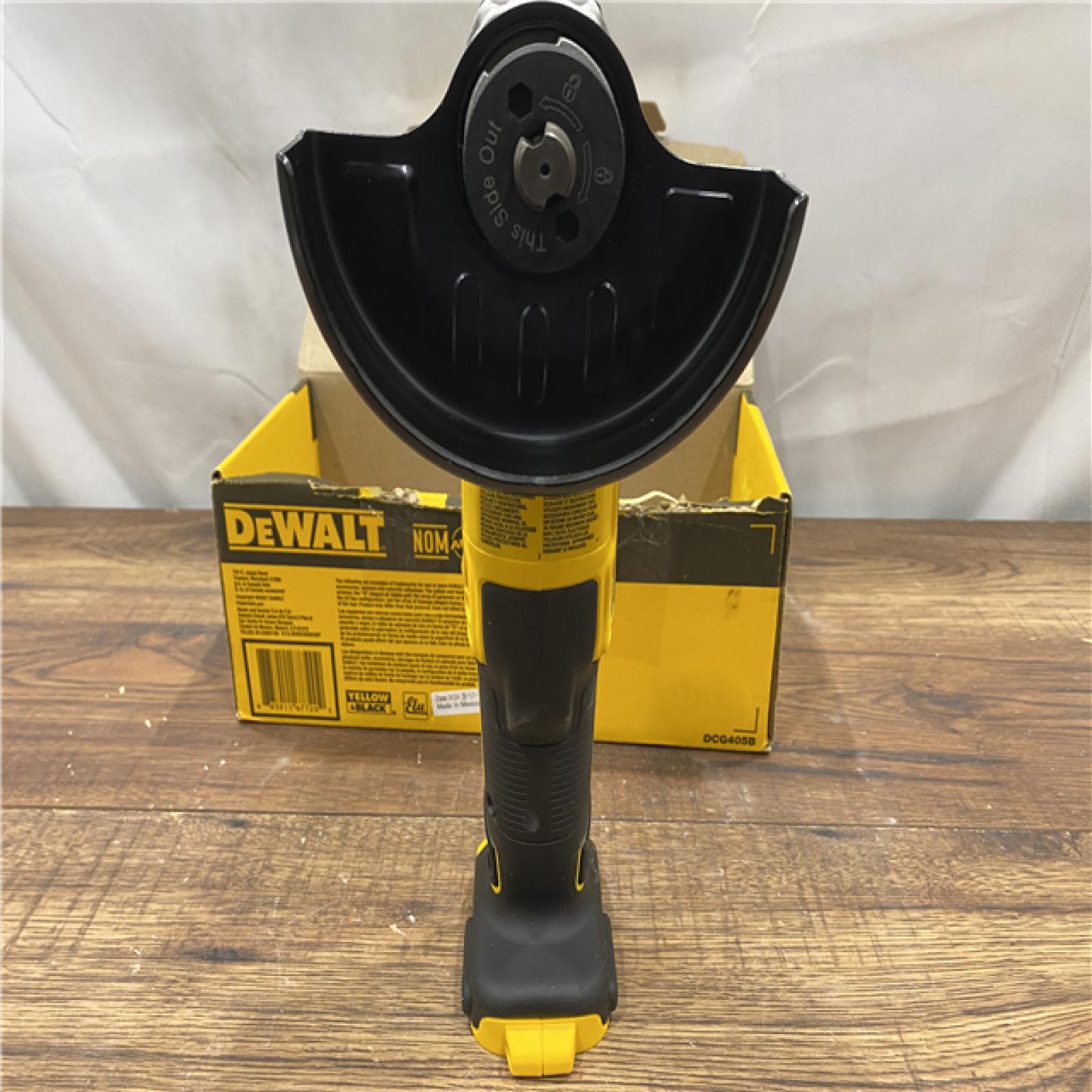 AS IS DeWalt DCG405B 20V Max XR 4.5-Inch Slide Switch Small Angle Grinder (Tool Only)