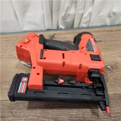 AS-IS M18 FUEL 18-Volt Lithium-Ion Brushless Cordless 18-Gauge 1/4 in. Narrow Crown Stapler (Tool-Only)