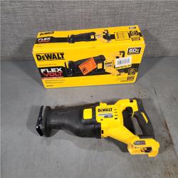 HOUSTON LOCATION - AS-IS DeWalt DCS389B FLEXVOLT 60V MAX Cordless Brushless Reciprocating Saw (Tool-Only)