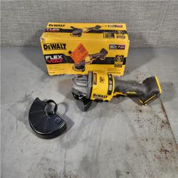 HOUSTON LOCATION - AS-IS DEWALT FLEXVOLT 60V MAX Cordless Brushless 4.5 in. to 6 in. Small Angle Grinder with Kickback Brake (Tool Only)