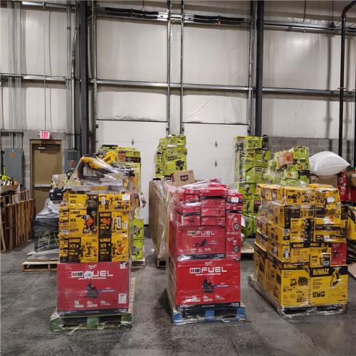 Pittston Location As-IS Power Tools Partial Truckload (13 Pallets) 4649-B