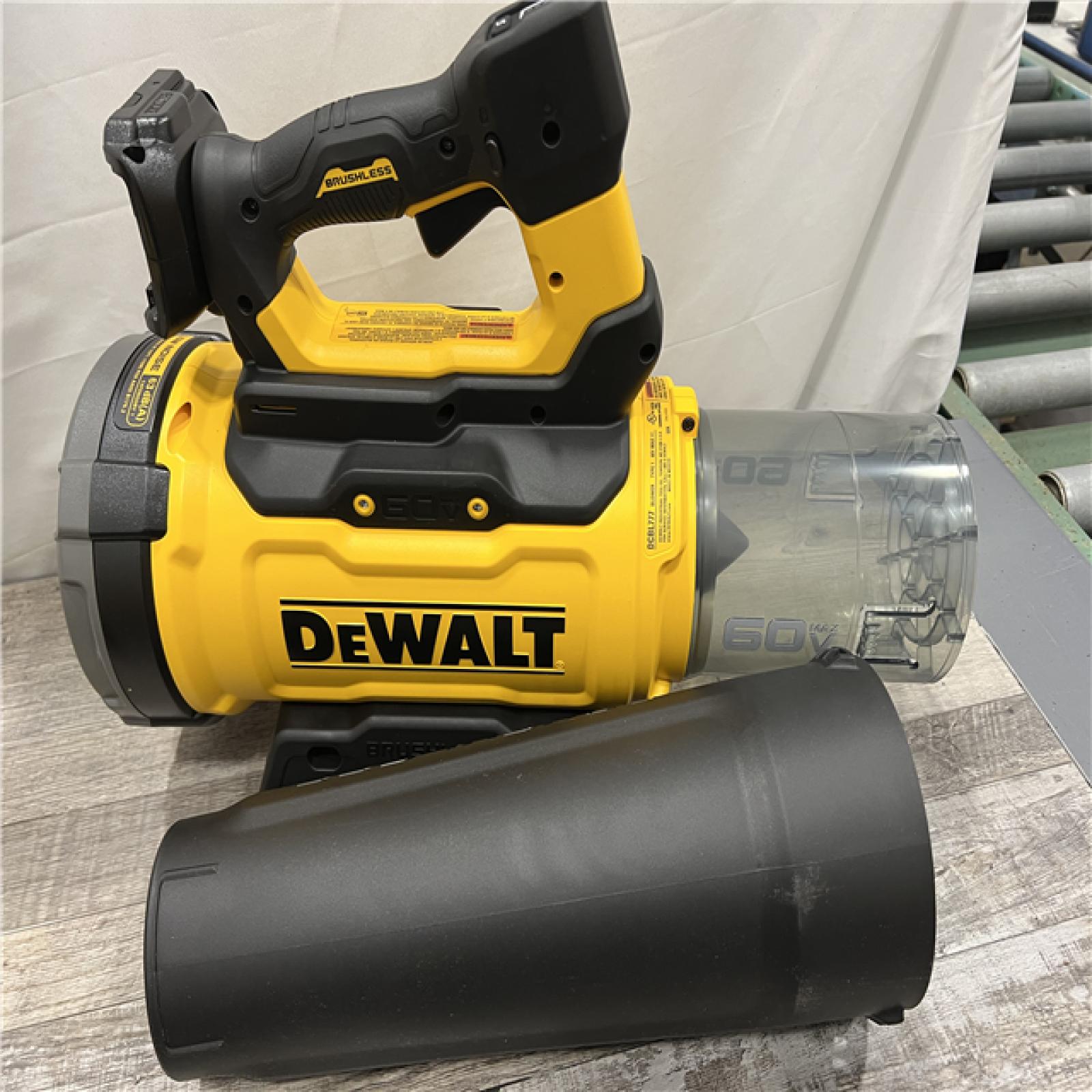 AS-IS DEWALT FLEXVOLT 60V MAX 160 MPH 760 CFM Brushless Cordless  and Charger