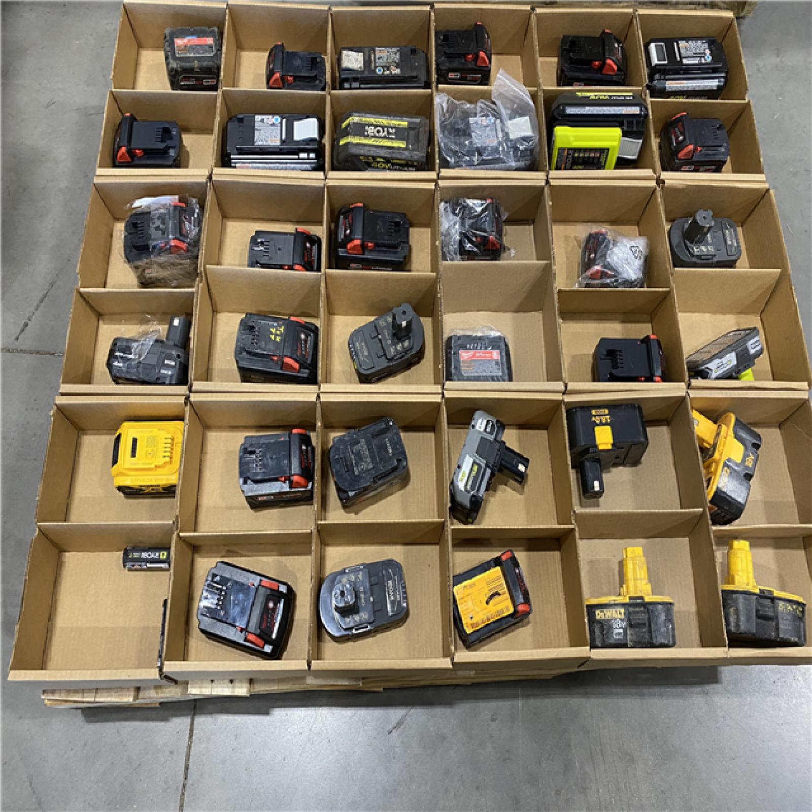 DALLAS LOCATION - AS-IS BATTERY PALLET