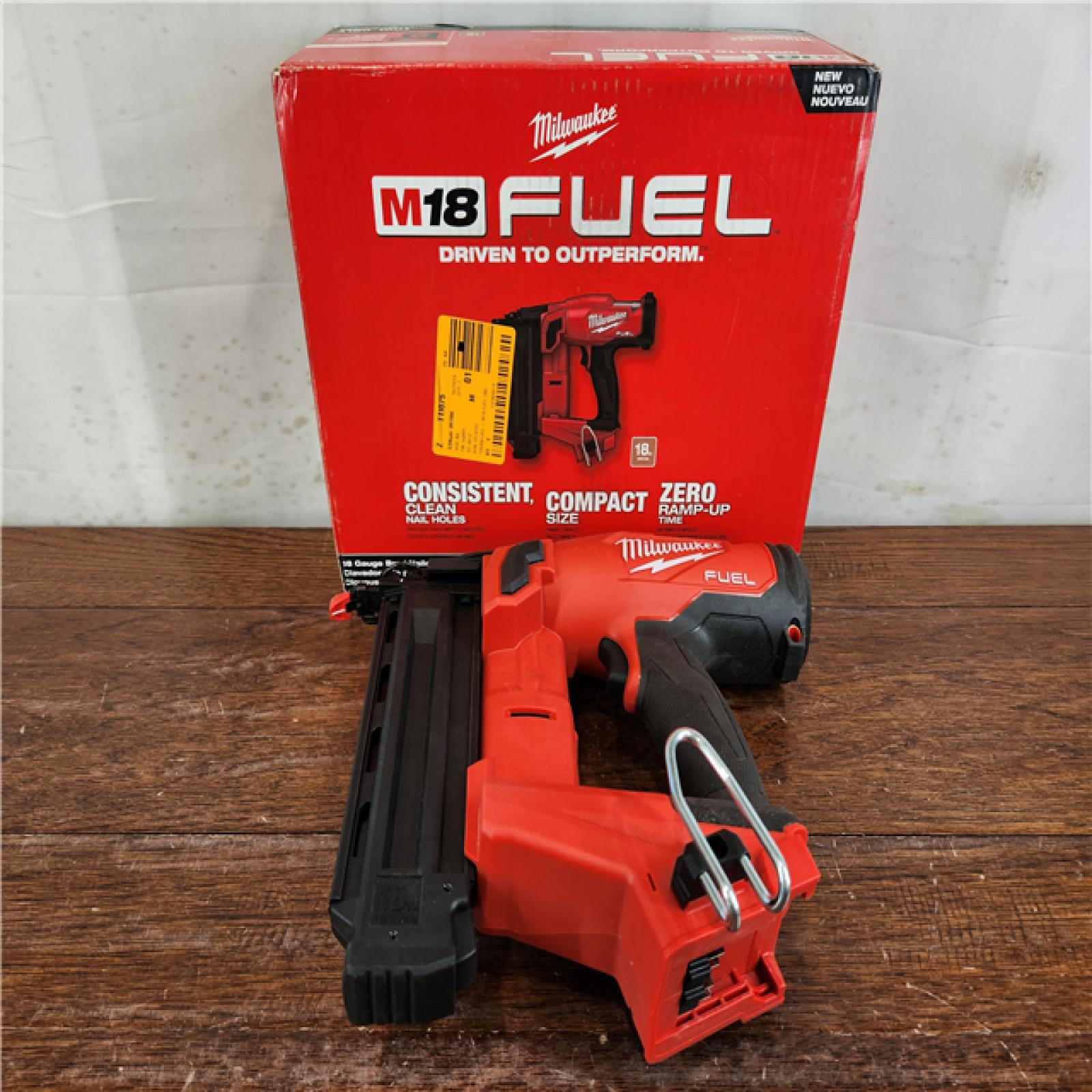 AS-IS Milwaukee M18 FUEL Brushless Cordless Gen II 18-Gauge Brad Nailer (Tool-Only)