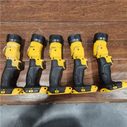 AS-IS DEWALT 20-Volt Max Lithium-Ion LED Worklight  (5PACK)