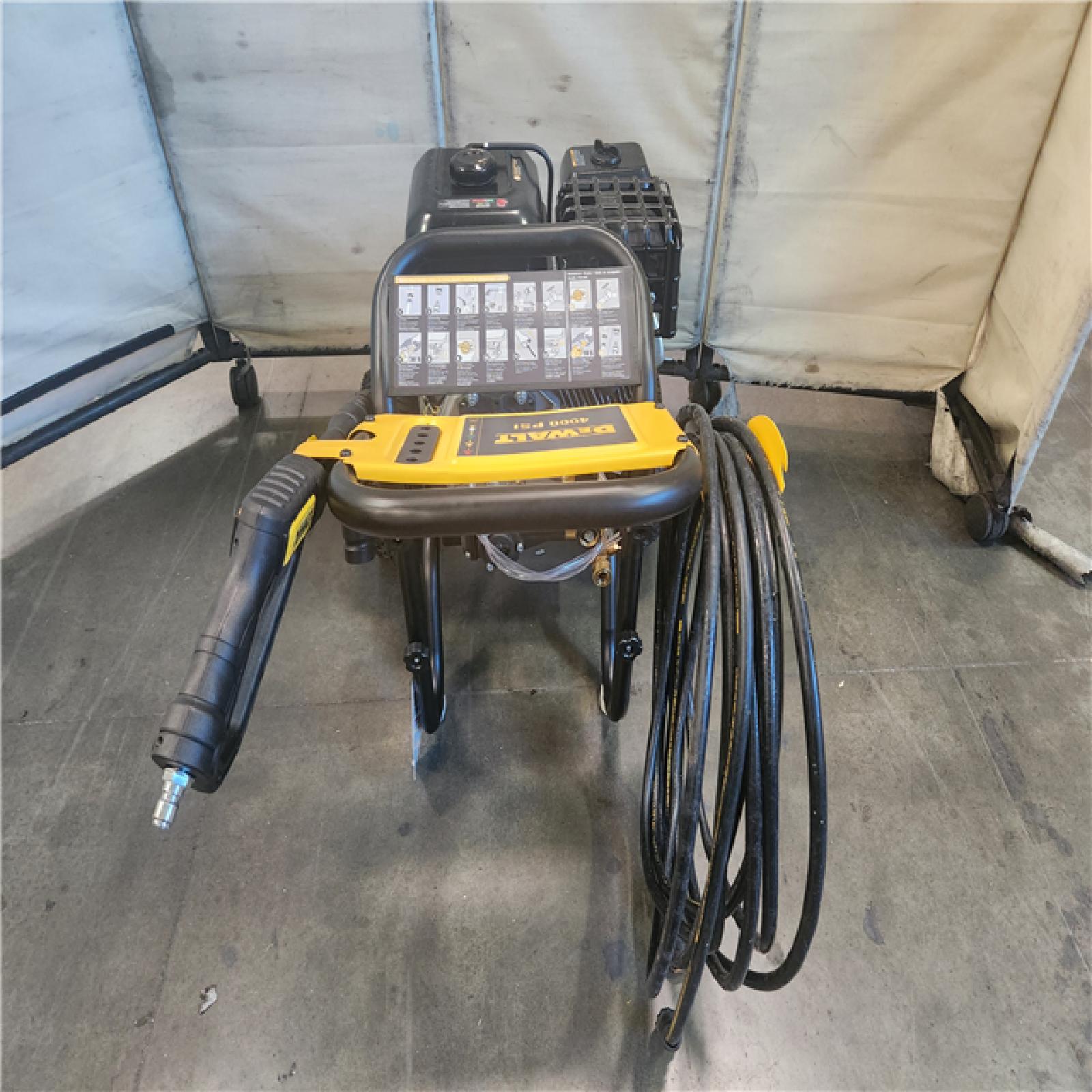 California AS-IS DEWALT 4000 PSI 3.5 GPM Gas Cold Water Pressure Washer