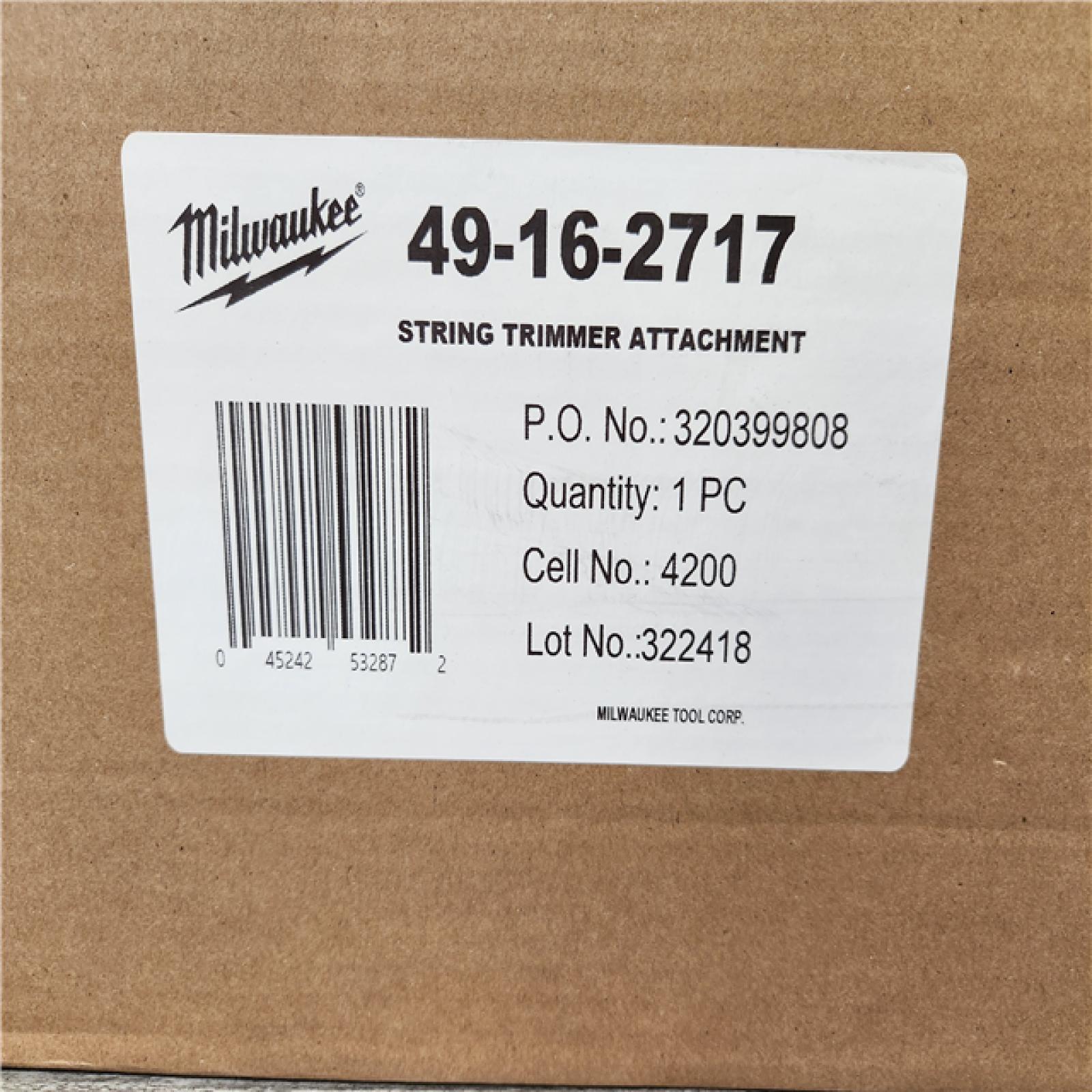 Phoenix Location NEW Milwaukee M18 FUEL 16 in. String Trimmer Attachment for Milwaukee QUIK-LOK Attachment System