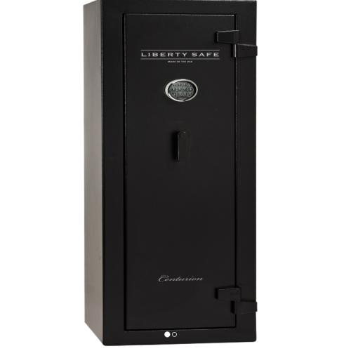 DALLAS LOCATION - Centurion 12-Gun 30-min Fire Rating EMP E-Lock 59.25 in. H X 18.25 in. W X 16 in. L Black Gun Safe