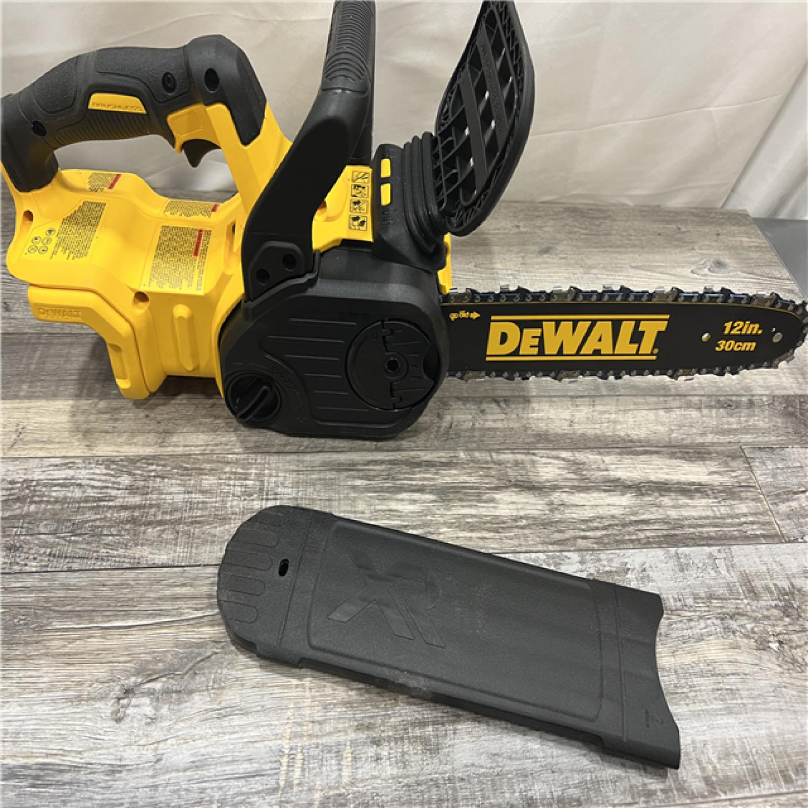 AS-IS DEWALT 20V MAX Brushless Cordless 12in. Chainsaw Kit