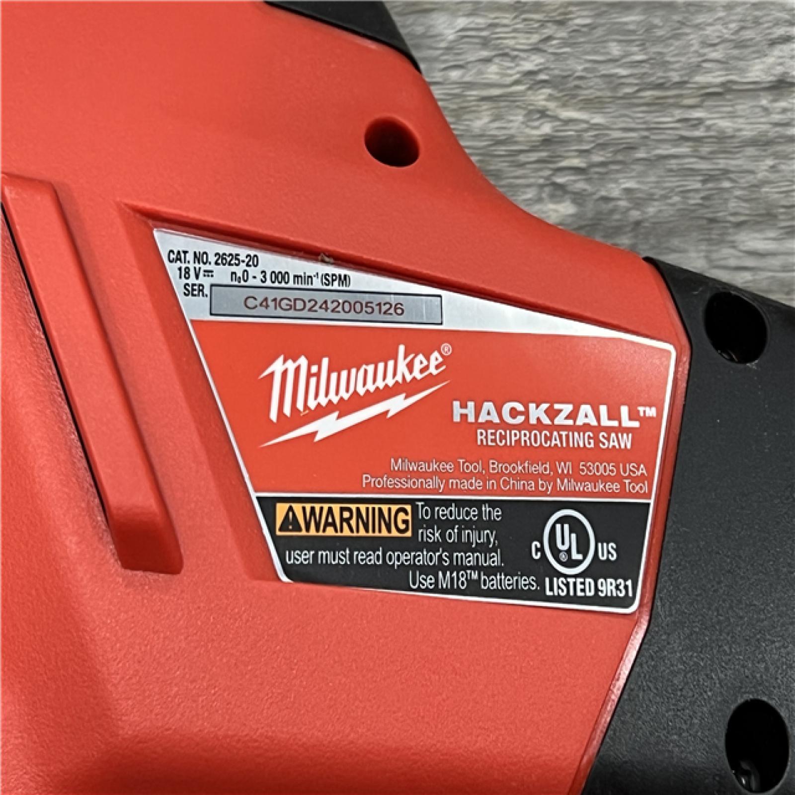 AS-IS Milwaukee M18 18-Volt Lithium-Ion Cordless Combo Tool Kit (5-Tool) with (1) 3.0Ah and (1) 1.5Ah Battery, (1) Charger, (1) Tool Bag