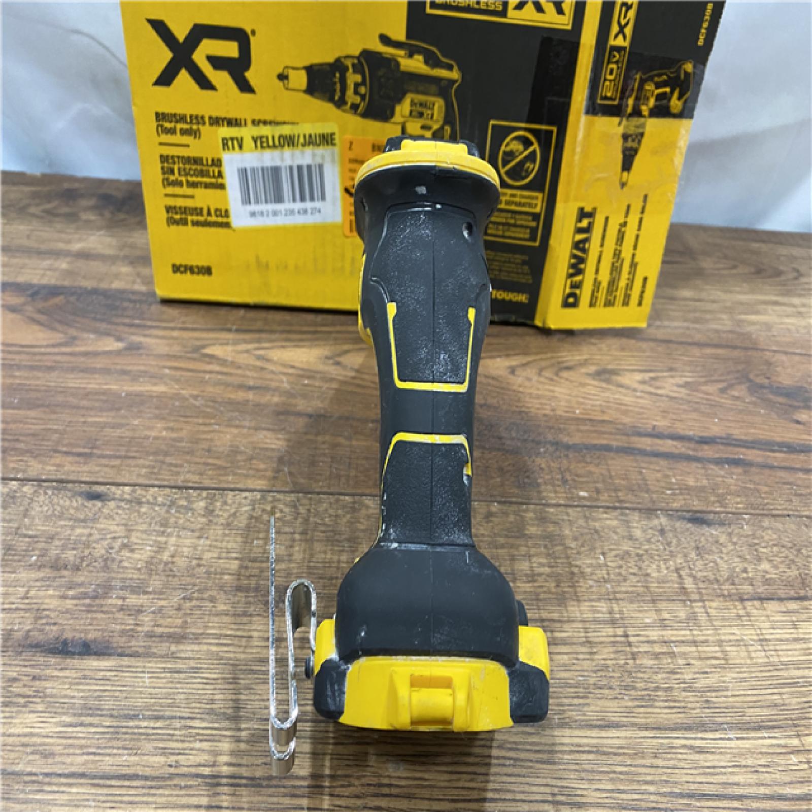 AS IS DeWalt DCF630B 20V Cordless Brushless Screw Gun (Tool Only)