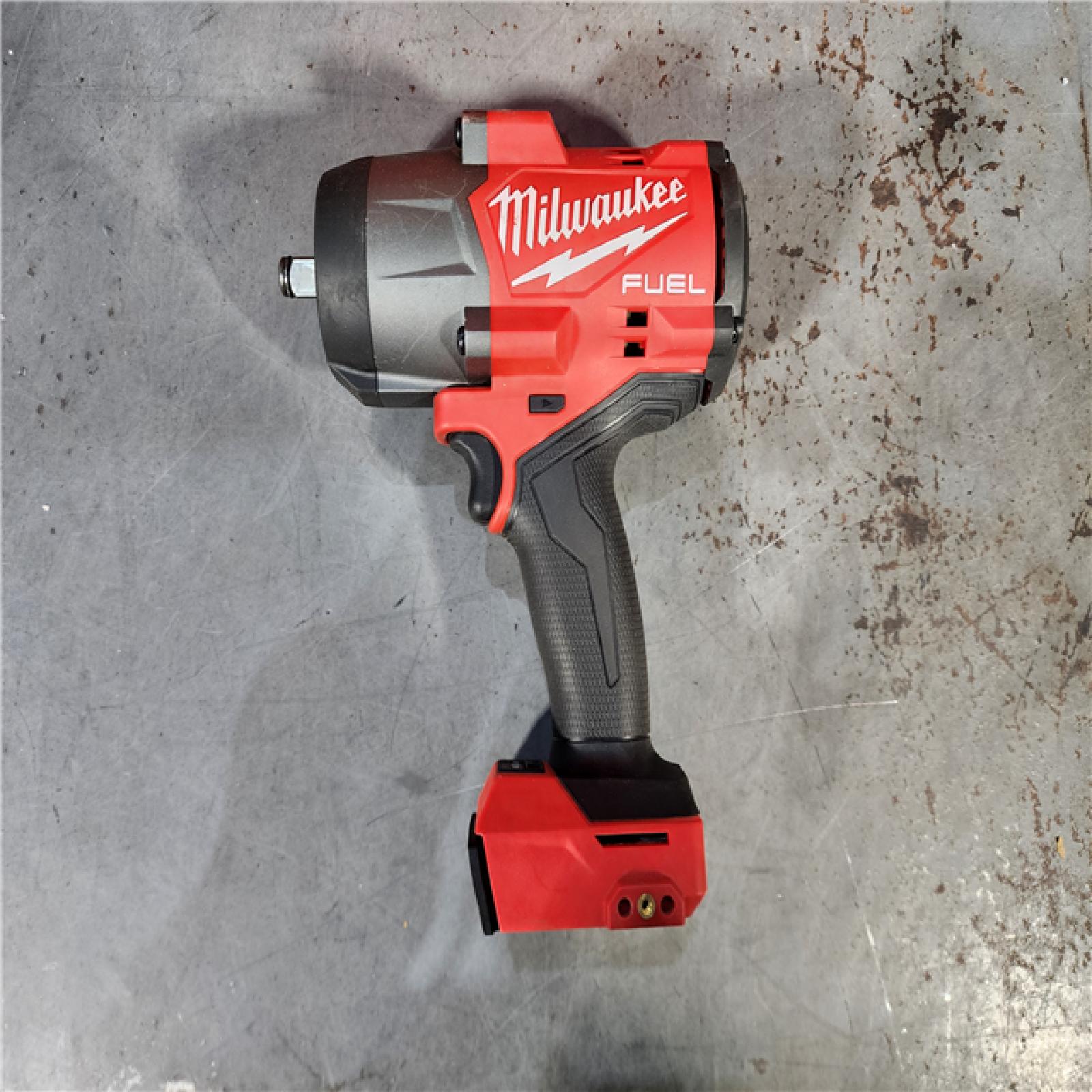 HOUSTON LOCATION - AS-IS Milwaukee M18 FUEL 18V Lithium-Ion Brushless Cordless 1/2 in. Impact Wrench with Friction Ring (Tool-Only)