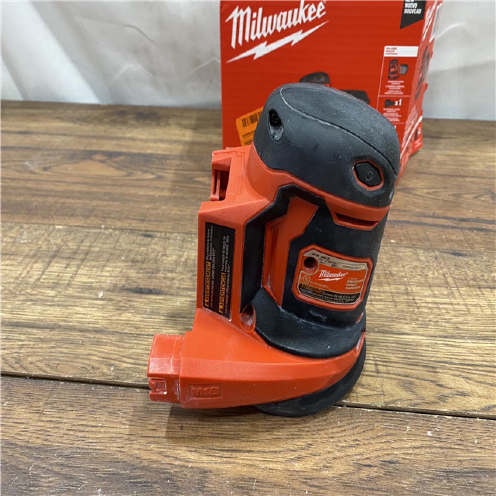 AS-IS Milwaukee 2648-20 - M18 5  7000-12000 Opm Cordless Variable Speed Random Orbital Sander