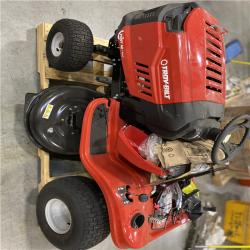 DALLAS LOCATION - Troy-Bilt Pony 42 in. 15.5 HP Briggs and Stratton 7-Speed Manual Drive Gas Riding Lawn Tractor