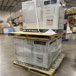 DALLAS LOCATION - Vissani 7.0 cu. ft. Manual Defrost Chest Freezer with LED Light in White Garage Ready PALLET - ( UNITS 3)