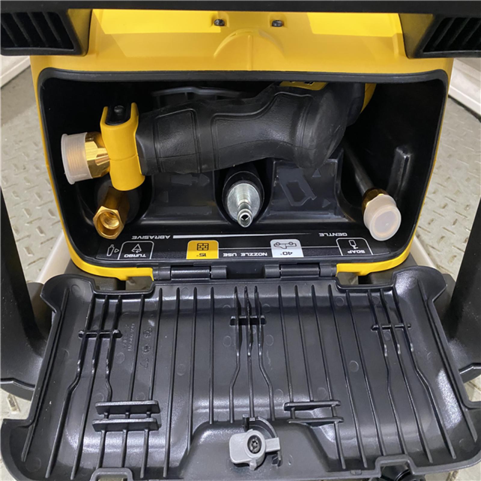 Houston location AS-IS DEWALT Electric Pressure Washer  2100 PSI  Jobsite Power Washer DWPW2100