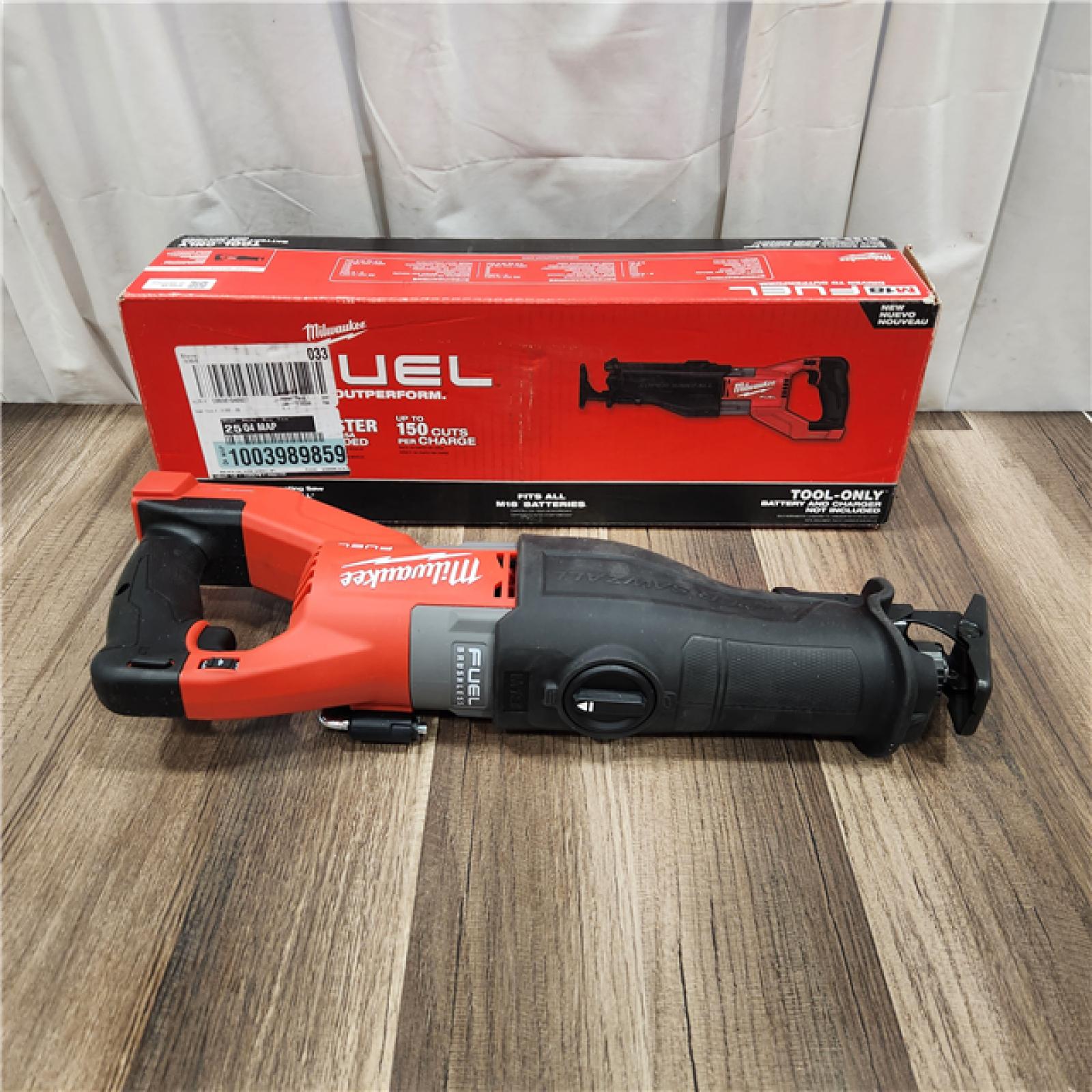 AS IS Milwaukee M18 Fuel 18V Brushless Super Sawzall Reciprocating Saw 2722-20 (Bare Tool)