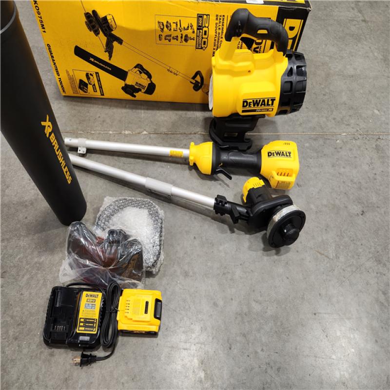 Dewalt cordless deals trimmer blower combo