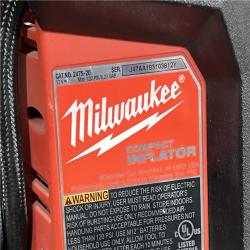 AS-IS Milwaukee 2475-20 M12 Compact Inflator (Tool Only)