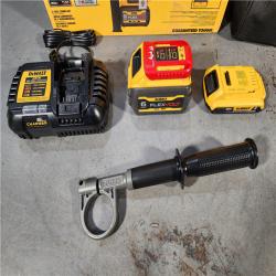 HOUSTON LOCATION - AS-IS DEWALT 20V MAX Cordless Brushless Hammer Drill/Driver 2 Tool Combo Kit with FLEXVOLT ADVANTAGE