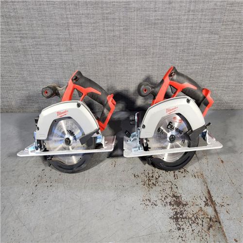 HOUSTON LOCATION - AS-IS (2) Milwaukee M18 6 1/2 Circular Saw (Tool Only)