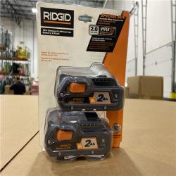 NEW! - RIDGID 18V COMPACT LITHIUM-ION BATTERY 2 PACK