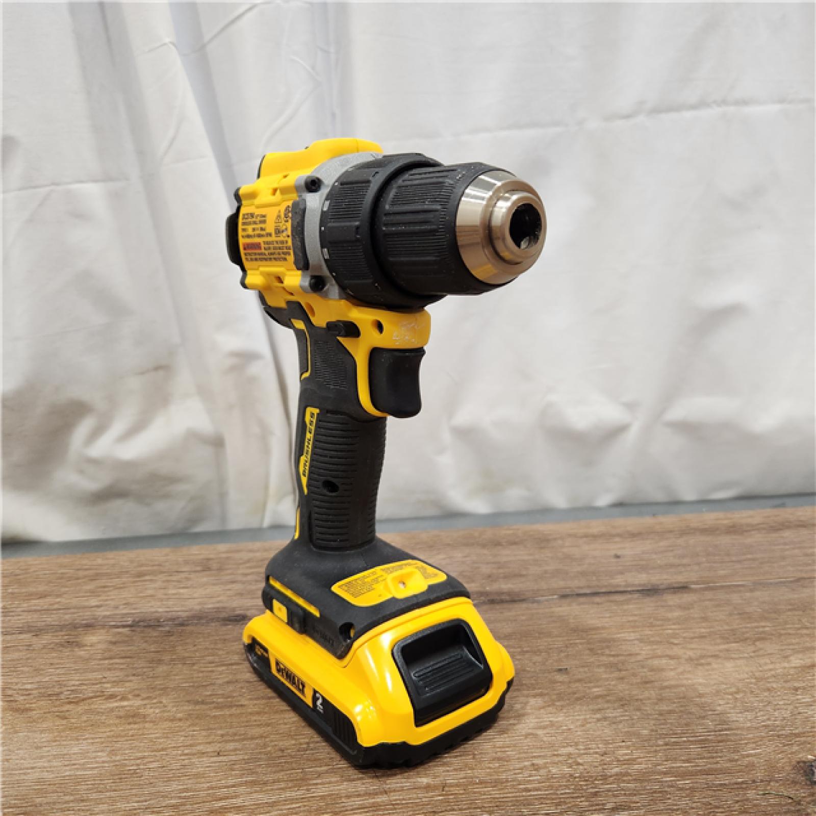 AS-IS DeWalt ATOMIC COMPACT SERIESâ„¢ 20V MAX* Brushless Cordless 1/2 in. Drill/Driver