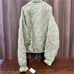 NEW! BLANKNYC Cropped Quilted Jacket - Green SZ S
