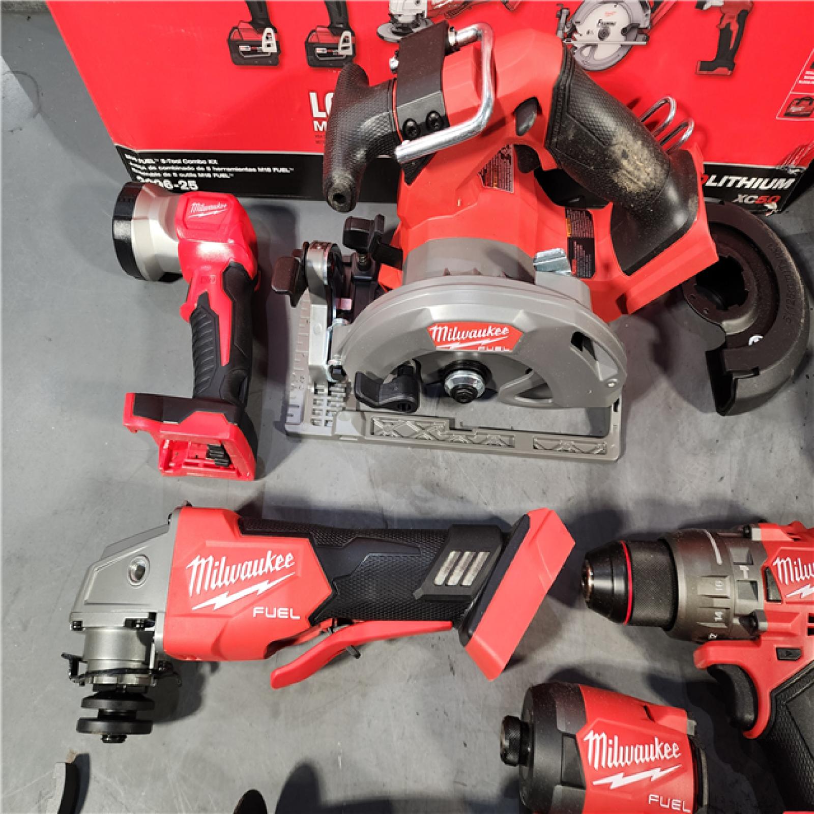 HOUSTON LOCATION - AS-IS (APPEARS LIKE NEW) Milwaukee M18 FUEL 5-TOOL COMBO KIT