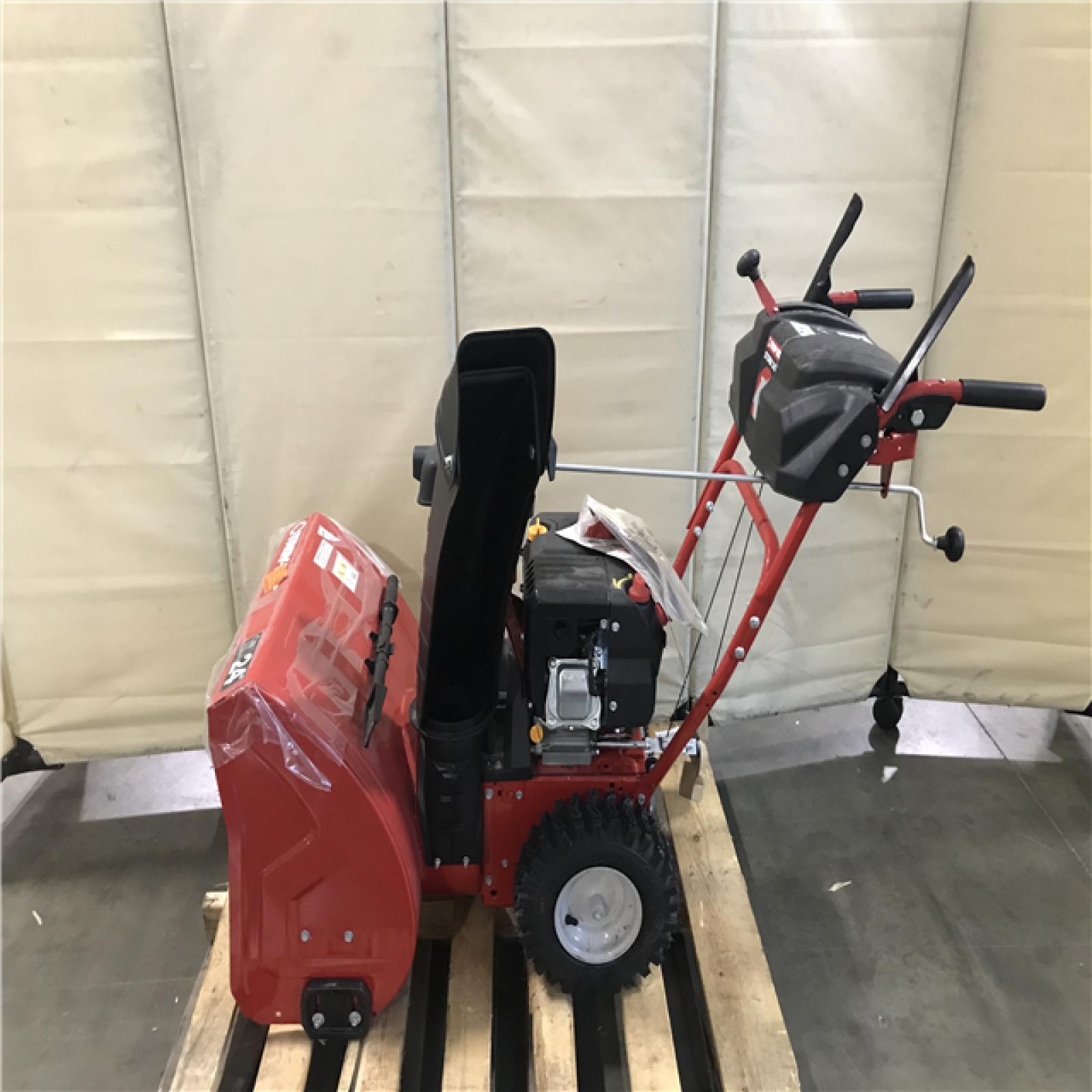 California AS-IS Troy-Bilt Storm 24 in. 208 Cc Two- Stage Gas Snow Blower with Electric Start Self Propelled