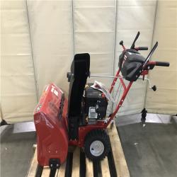 California AS-IS Troy-Bilt Storm 24 in. 208 Cc Two- Stage Gas Snow Blower with Electric Start Self Propelled