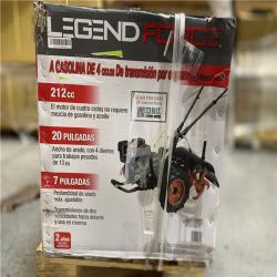 DALLAS LOCATION - Legend Force 20 in. 212 cc Gas Rear Tine Tiller, Forward/Reverse