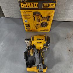 HOUSTON LOCATION - AS-IS DeWalt DCN45RNB 20V Max 15 Degree Cordless Coil Roofing Nailer (Tool Only)