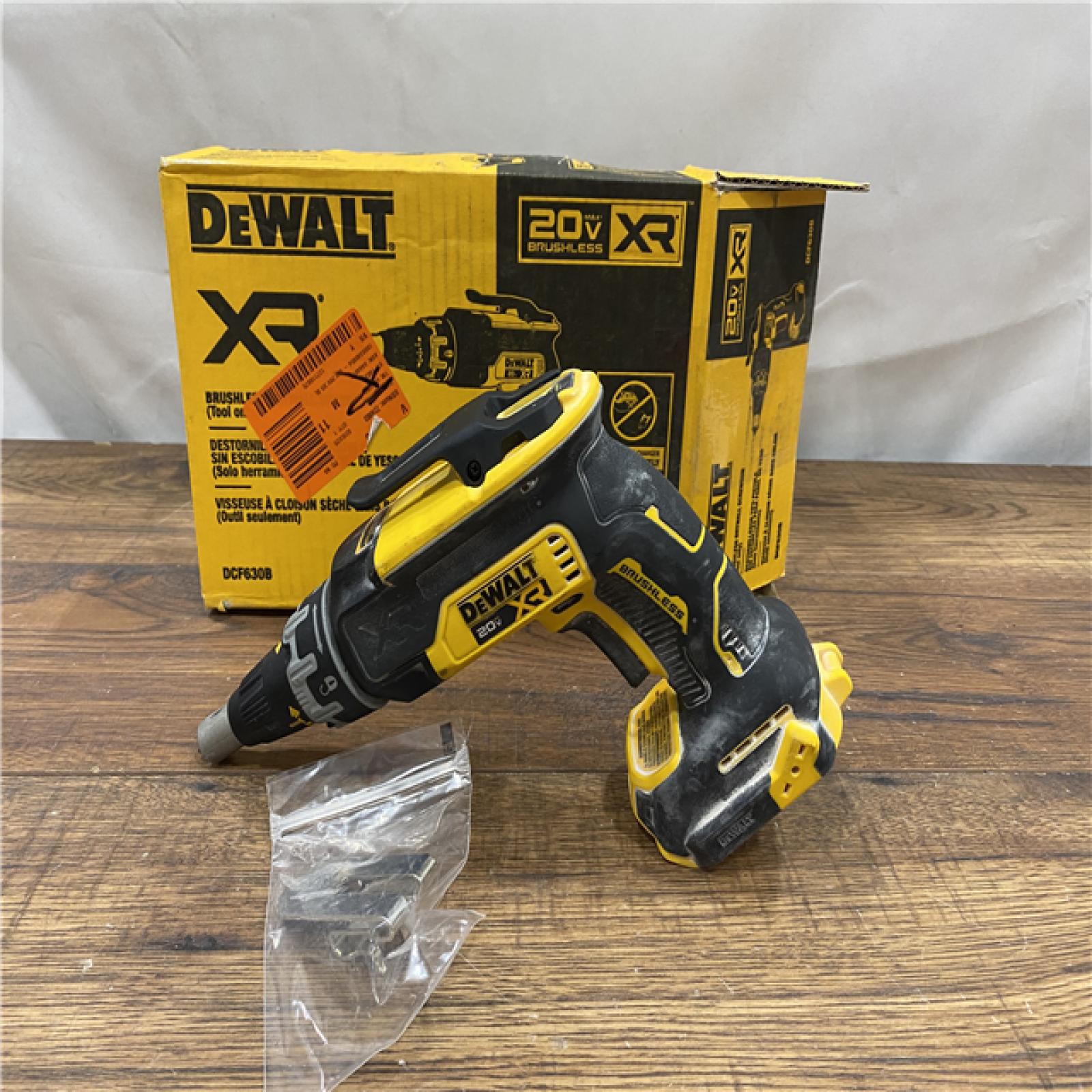 AS IS DeWalt DCF630B 20V Cordless Brushless Screw Gun (Tool Only)