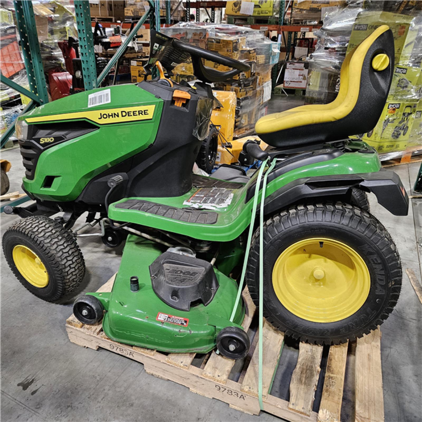 Dallas Location - AS-IS John Deere S180 54-in 24-HP V-twin Gas Riding Lawn Mower