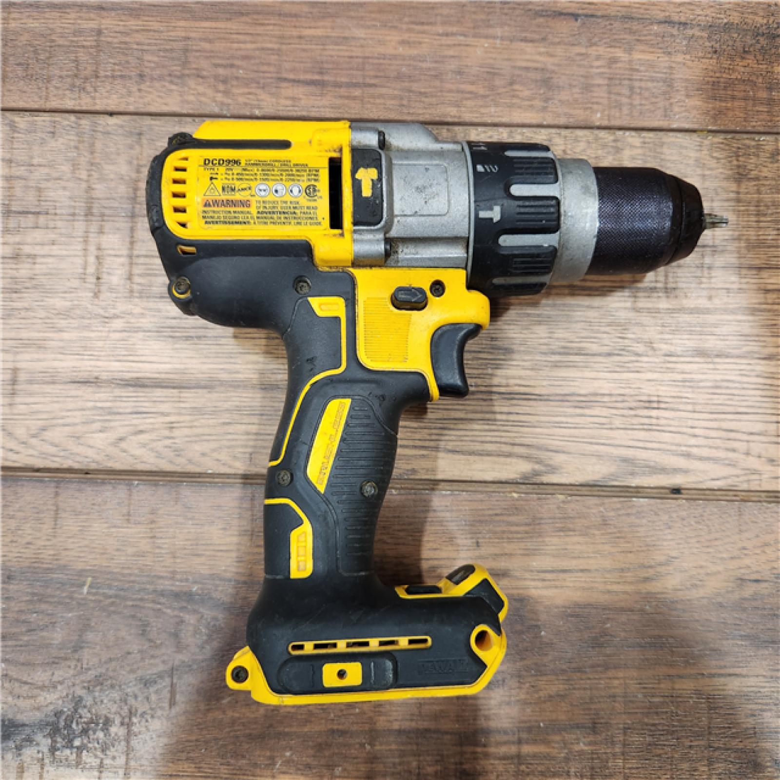 AS-IS Dewalt DCD999B 20V MAX Flexvolt 1/2  Cordless Hammer Drill Bare Tool