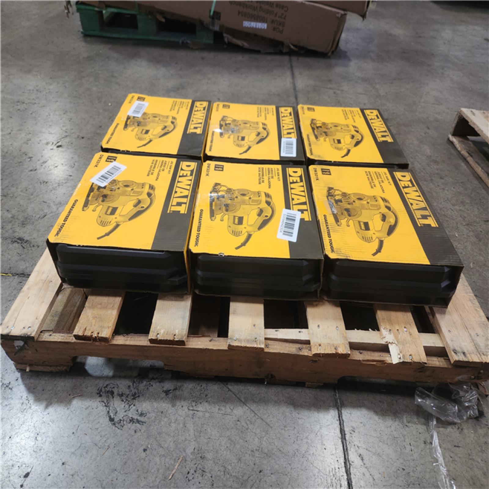 Phoenix Location 6 NEW DEWALT 6.5 Amp Corded Variable Speed Jig Saw Kit with Kit Box (6 units)